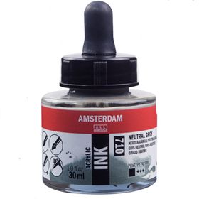Amsterdam 30 ml Neutr Grey Akrilik Mürekkebi