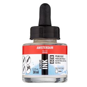 Amsterdam 30 ml Pearl Blue Akrilik Mürekkebi