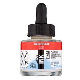 Amsterdam 30 ml Pearl Blue Akrilik Mürekkebi