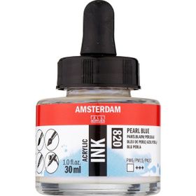 Amsterdam 30 ml Pearl Blue Akrilik Mürekkebi