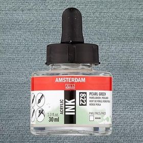 Amsterdam 30 ml Pearl Green Akrilik Mürekkebi