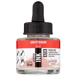 Amsterdam 30 ml Pearl Red Akrilik Mürekkebi