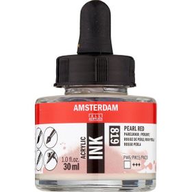 Amsterdam 30 ml Pearl Red Akrilik Mürekkebi