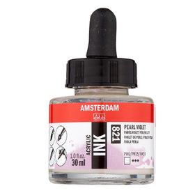 Amsterdam 30 ml Pearl Violet Akrilik Mürekkebi