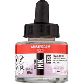 Amsterdam 30 ml Pearl Violet Akrilik Mürekkebi