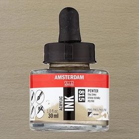 Amsterdam 30 ml Pewter Akrilik Mürekkebi