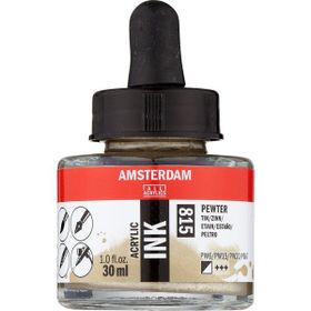 Amsterdam 30 ml Pewter Akrilik Mürekkebi
