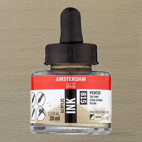 Amsterdam 30 ml Pewter Akrilik Mürekkebi