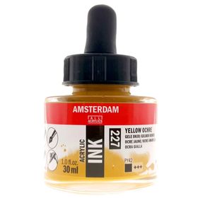 Amsterdam 30 ml Ylw Ochre Akrilik Mürekkebi