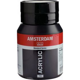 Amsterdam 702 Lamp Black 500 ml Akrilik Boya