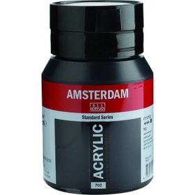Amsterdam 702 Lamp Black 500 ml Akrilik Boya