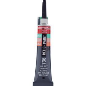 Amsterdam 736 Lead Grey 20 ml Tüp Akrilik Rölyef Boyası
