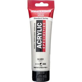 Amsterdam 800 Gümüş 120 ml Akrilik Boya