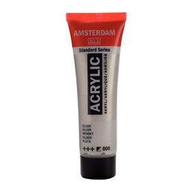 Amsterdam 800 Gümüş 120 ml Akrilik Boya