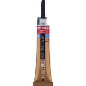 Amsterdam 801 Gold 20 ml Tüp Cam Kontür Boyası