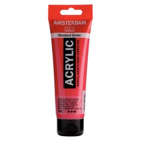 Amsterdam 93482 Permanent Red Purple 120 ml Akrilik Boya