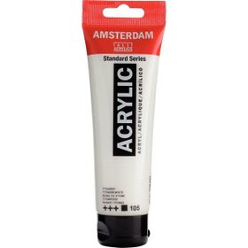 Amsterdam Titanium White 120 ml Standart Akrilik Boya