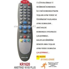 Amstrad 16100 Plus Uydu Kumandası