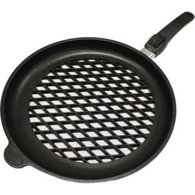 AMT 432BBQEZ20B 32 cm Delikli Döküm Tava