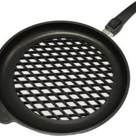 AMT 432BBQEZ20B 32 cm Delikli Döküm Tava