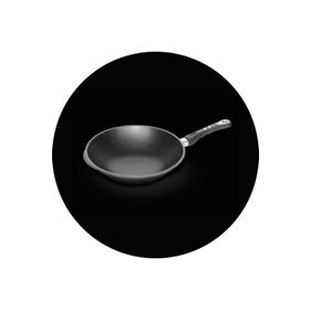 AMT Gastroguss Siyah 32 CM Wok Tava