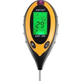 Amtast 4 Parametre Toprak PH Nem Isı Işık Ölçer