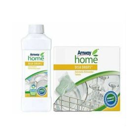 Amway Dısh Drops™ Konsantre Sıvı Bulaşık Deterjanı Home™ Bulaşık Makinesi İçin Tablet Deterjan 2'li Set PNRYC0011