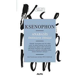 ANABASIS ONBINLERIN DÖNÜŞÜ - KSENOPHON (ISBN:9789759971755)