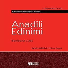 Anadili Edinimi - Pegem Akademi Yayıncılık