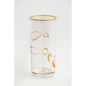 Anadolia 6 lı Set Balık Motifli Cam Rakı Bardağı