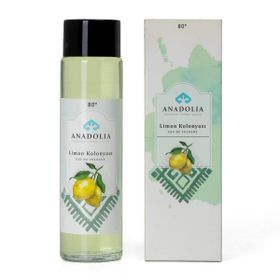 Anadolia Limon Kokulu 80° 180 ml Cam Şişe Kolonya