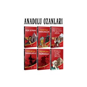 Anadolu Ozanları Seti-6 Kitap-Halk Kitabevi