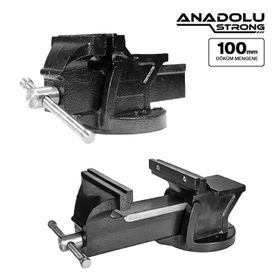 Anadolu Strong 100 mm 4 inç Sabit Tezgah Masa Mengenesi