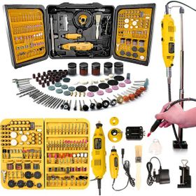 Anadolu Strong 350 Parça Çift Makinalı 130 W Gravür Oyma Dremel Taşlama Zımpara