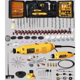 Anadolu Strong 350 Parça Çift Makinalı 130 W Gravür Oyma Dremel Taşlama Zımpara