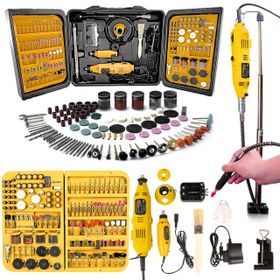 Anadolu Strong 350 Parça Çift Makinalı 130 W Gravür Oyma Dremel Taşlama Zımpara