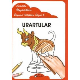 ANADOLU UYGARLIKLARI BOYAMA KİTAPLARI DIZISI 5 URARTULAR - MUSTAFA AKSOY