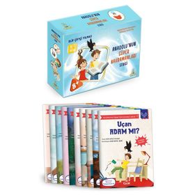 Anadolu’nun Süper Kahramanları Serisi Seti 10 Kitap - Elif Çiftçi Yılmaz - Floki Çocuk