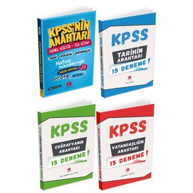 Anahtar Kitap 2026 KPSS Anahtar 4'lü Hafıza Teknikleriyle Müzik Destekli Set