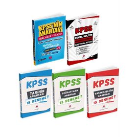 Anahtar Kitap 2026 KPSS Anahtar 5'li Hafıza Teknikleriyle Müzik Destekli Set