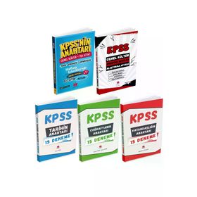 Anahtar Kitap 2026 KPSS Anahtar 5'li Hafıza Teknikleriyle Müzik Destekli Set