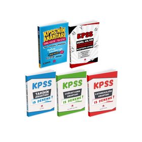 Anahtar Kitap 2026 KPSS Anahtar 5'li Hafıza Teknikleriyle Müzik Destekli Set
