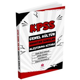Anahtar Kitap 2026 KPSS Genel Kültür Anahtar Sorular Alıştırma Kitabı
