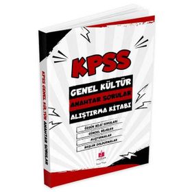 Anahtar Kitap 2026 KPSS Genel Kültür Anahtar Sorular Alıştırma Kitabı
