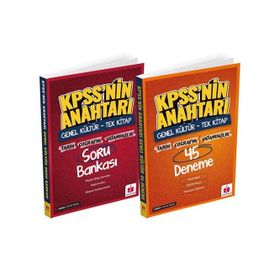 Anahtar Kitap 2026 KPSS Muhteşem İkili Soru Deneme Seti