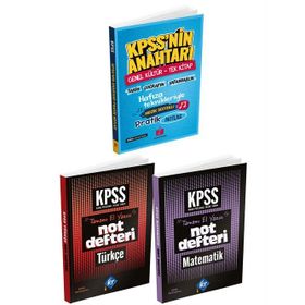Anahtar Kitap 2026 KPSS Pratik 3'lü Hafıza Teknikleriyle Müzik Destekli Set