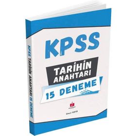 Anahtar Kitap 2026 KPSS Tarihin Anahtarı 15 Deneme