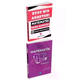 Anahtar Kitap 2026 KPSS'nin Anahtarı Matematik Tamamı Video Çözümlü Soru Bankası