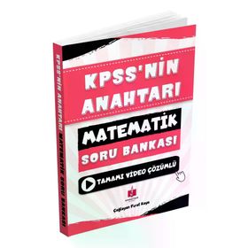Anahtar Kitap 2026 KPSS'nin Anahtarı Matematik Tamamı Video Çözümlü Soru Bankası