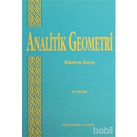 ANALITIK GEOMETRI - RÜSTEM KAYA